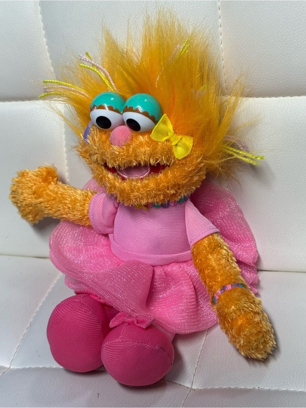 Sesame Place Zoe Plush
Ballerina Stuffed Animal Pink
Dress